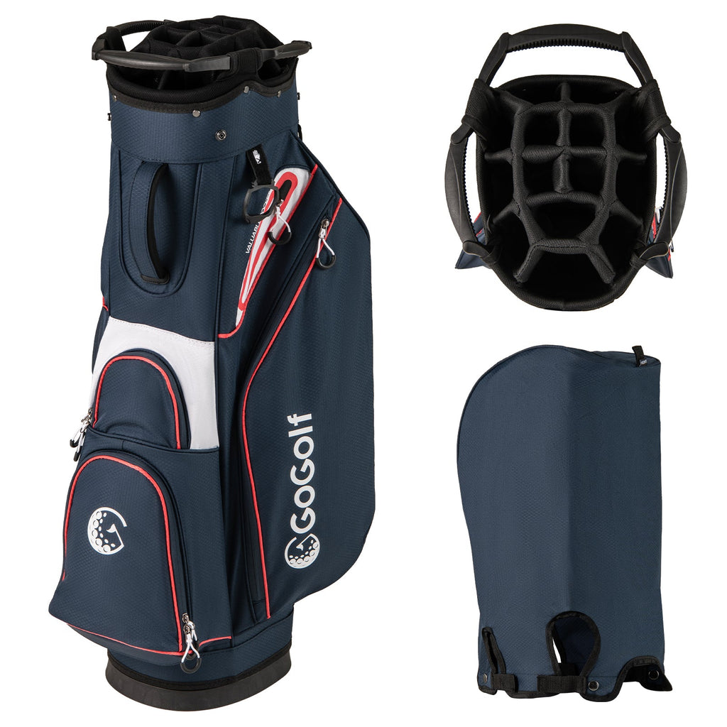 Golf Cart Bag Lightweight Portable Golf Club Organizer Bag
