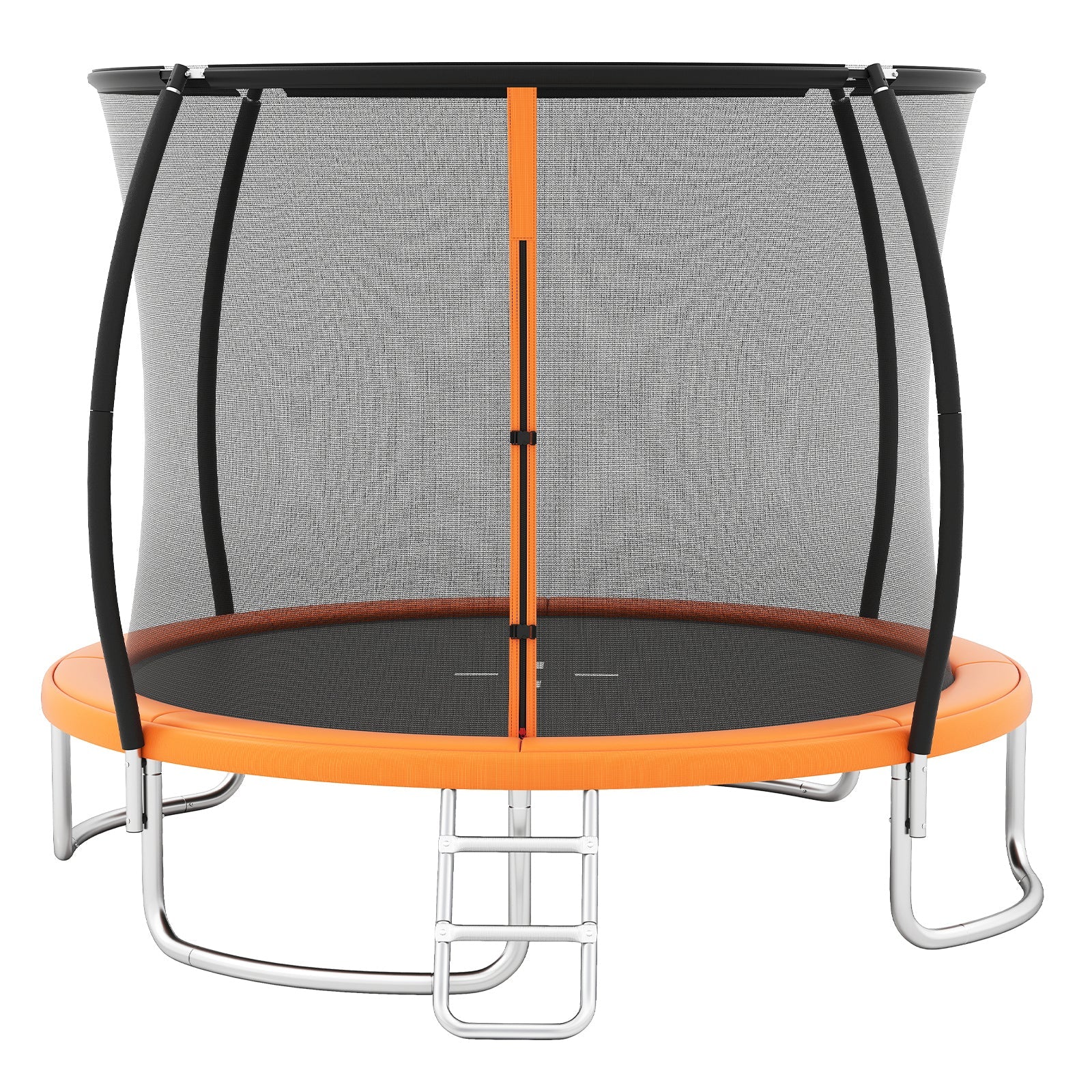 10FT Outdoor Trampoline Heavy-Duty Recreational Trampoline with Safety Enclosure Net