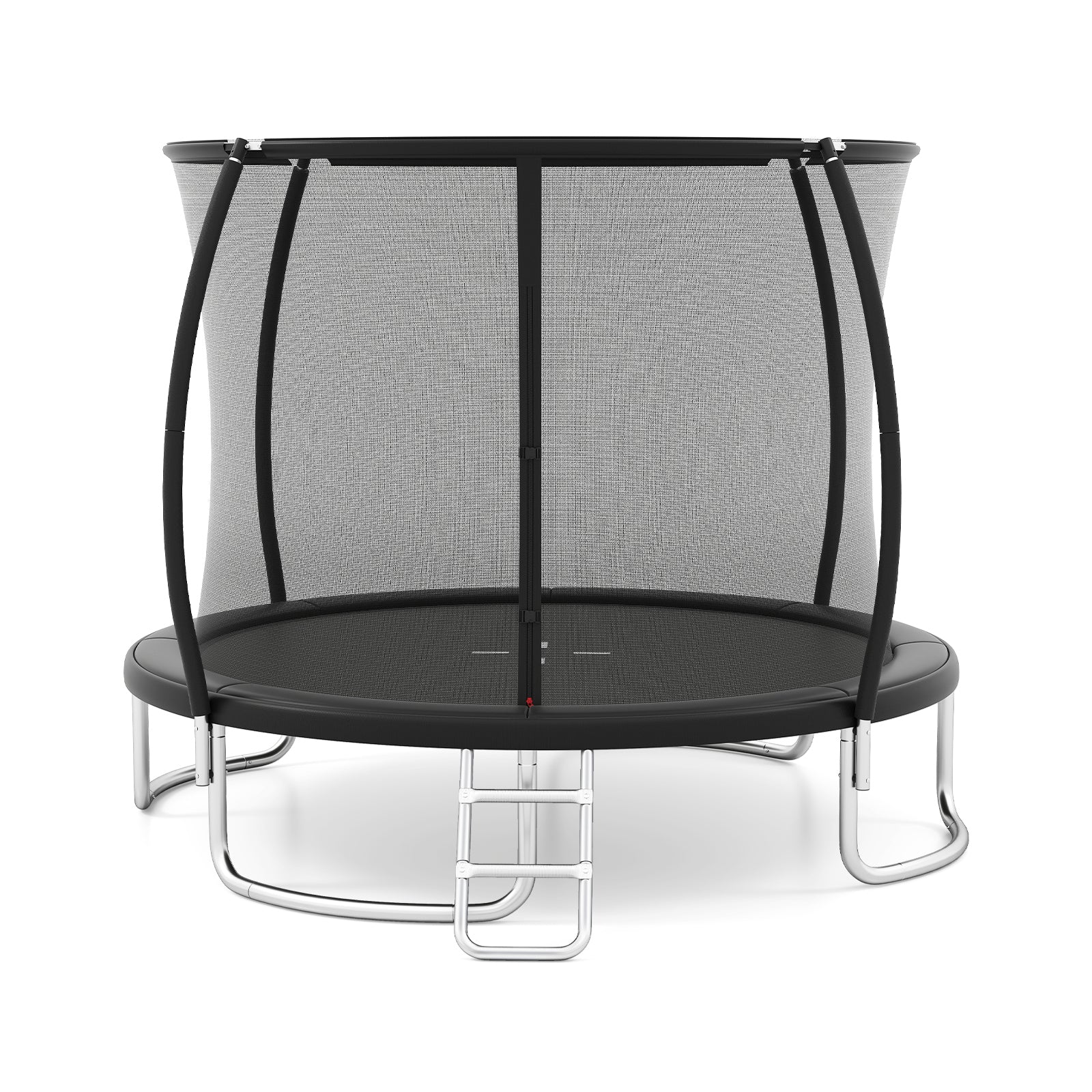 10FT Outdoor Trampoline Heavy-Duty Recreational Trampoline with Safety Enclosure Net