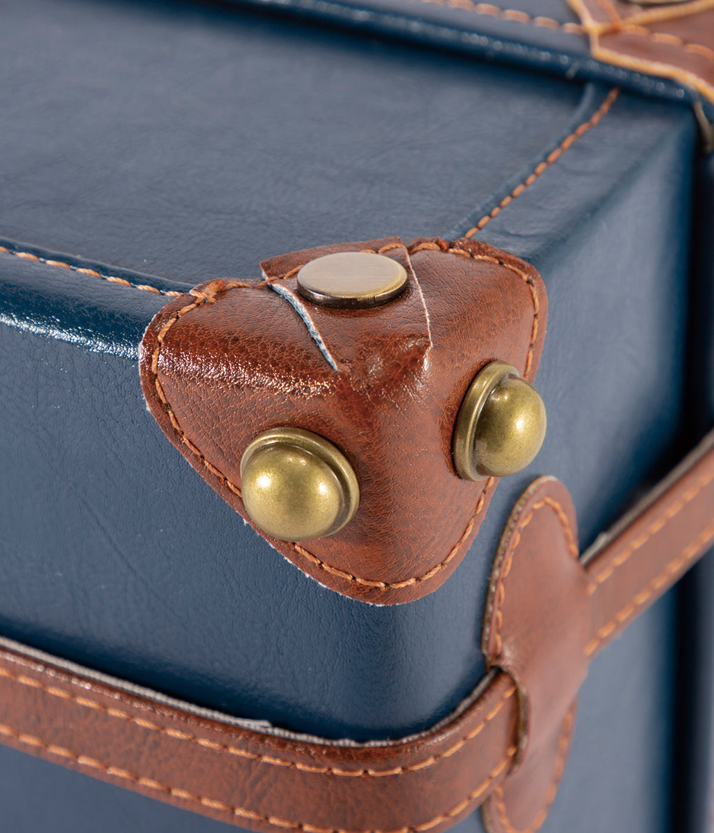 SarahFace Train Case - Navy Blue's