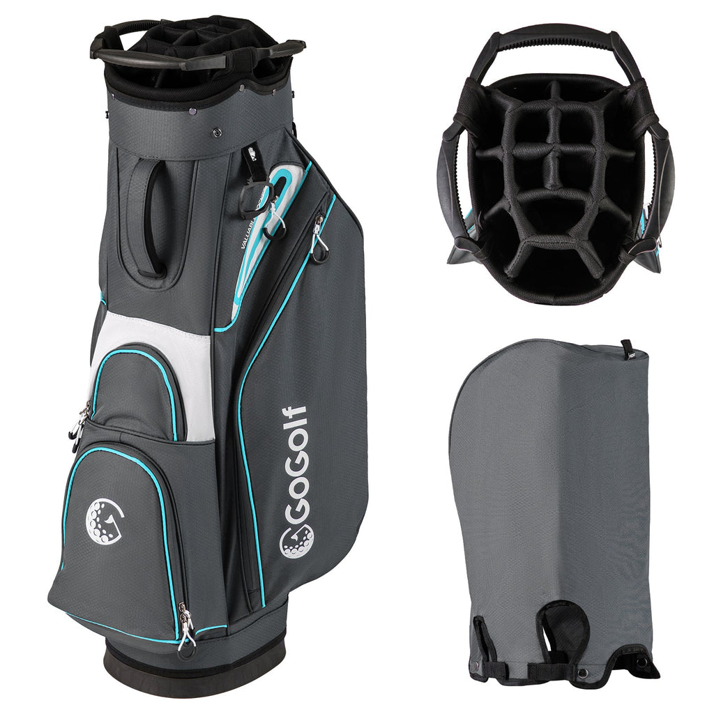 Golf Cart Bag Lightweight Portable Golf Club Organizer Bag