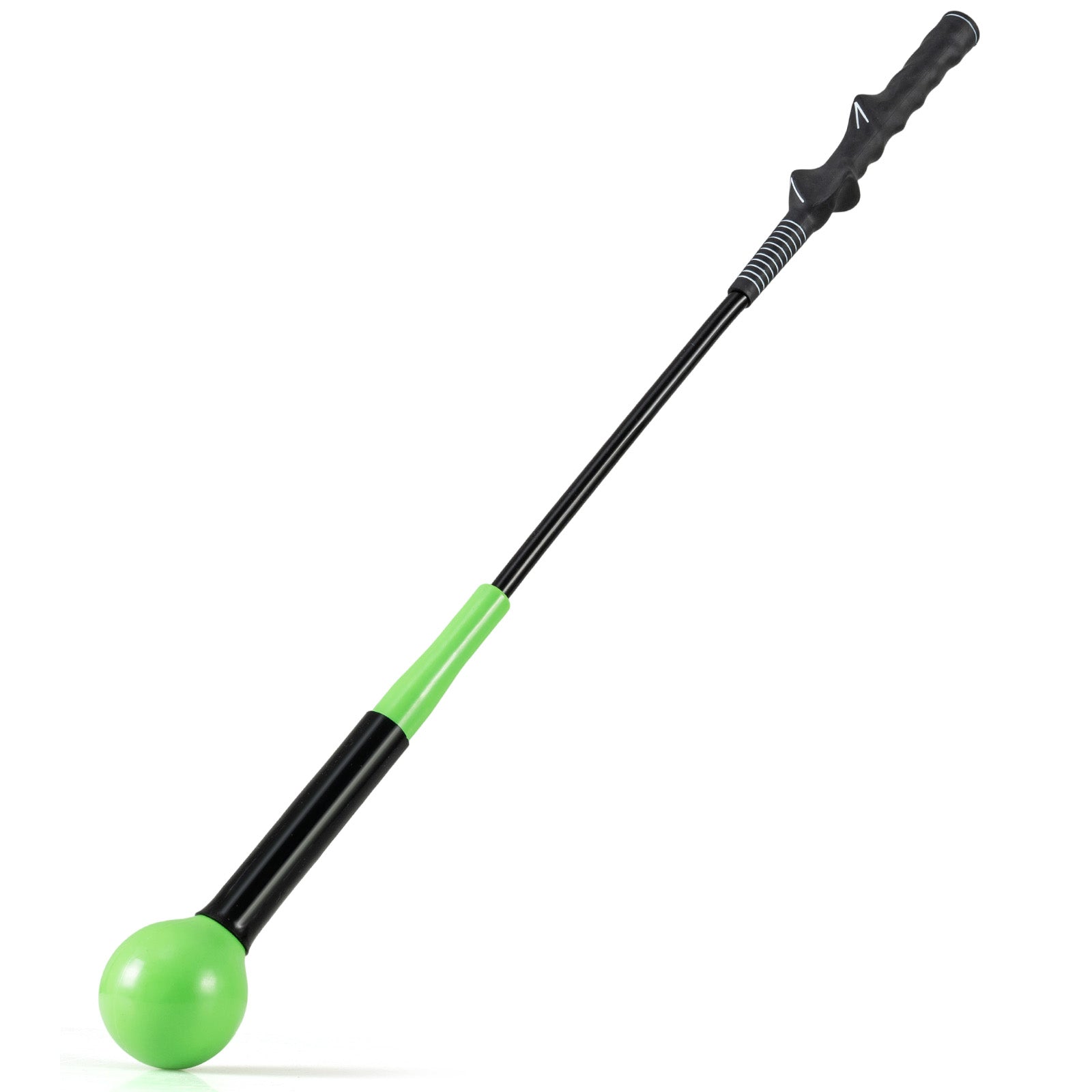 31.5 Inch Golf Swing Trainer Aid with Weighted Head for Grip Rhythm Balance