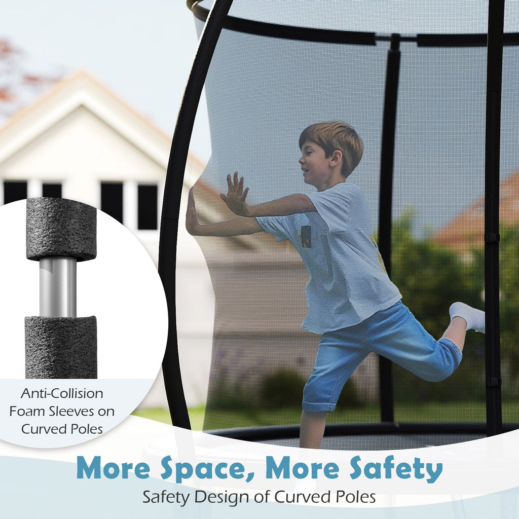 8FT Outdoor Heavy-Duty Recreational Trampoline
