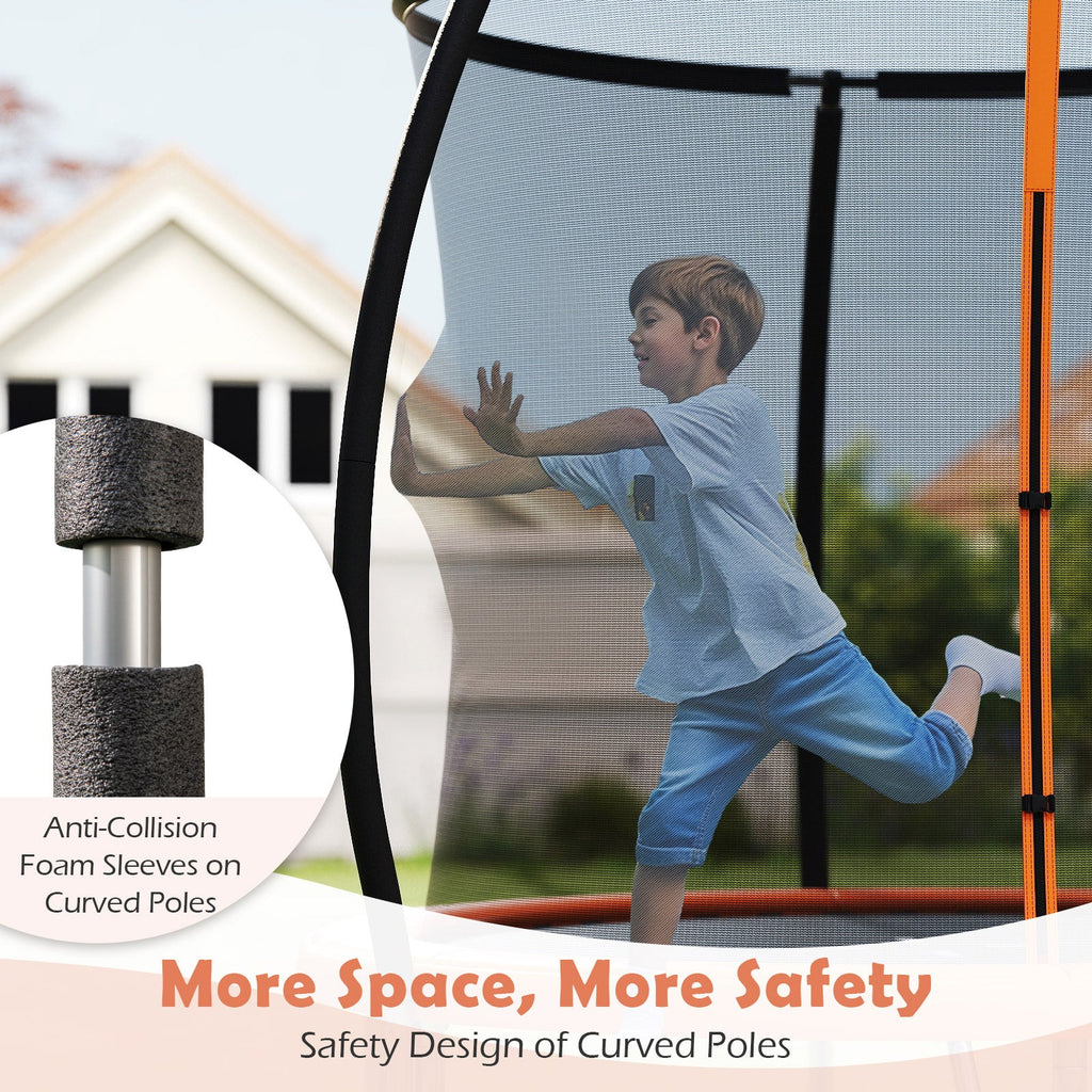 8FT Outdoor Heavy-Duty Recreational Trampoline