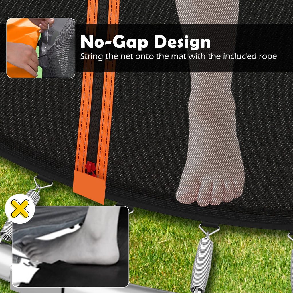 8FT Outdoor Heavy-Duty Recreational Trampoline