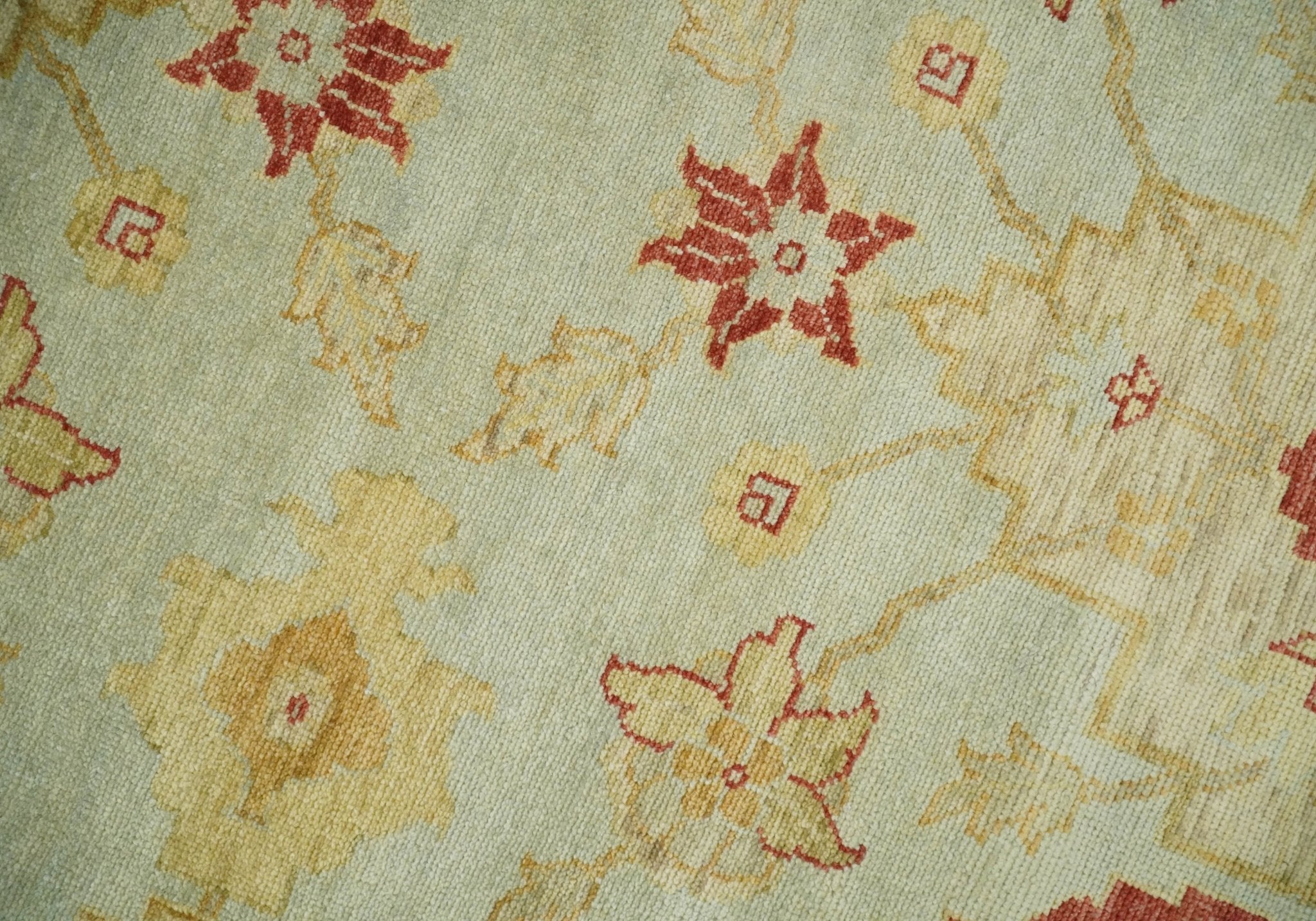 8x10 Fine Hand Knotted Beige and Rust Traditional Vintage Persian Antique Wool Rug