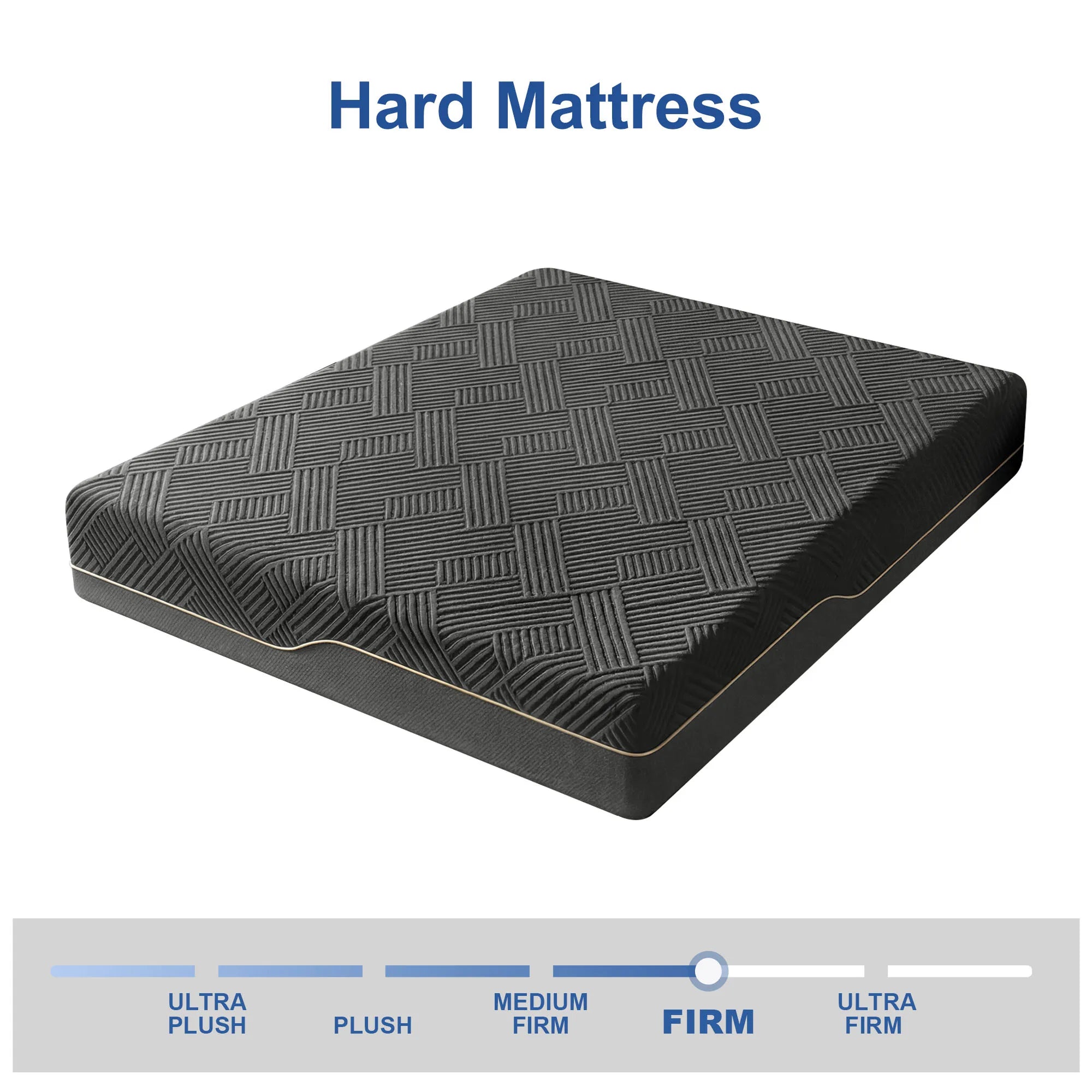 14/12 Inch Extra Firm Queen /King Size Memory Foam Mattress