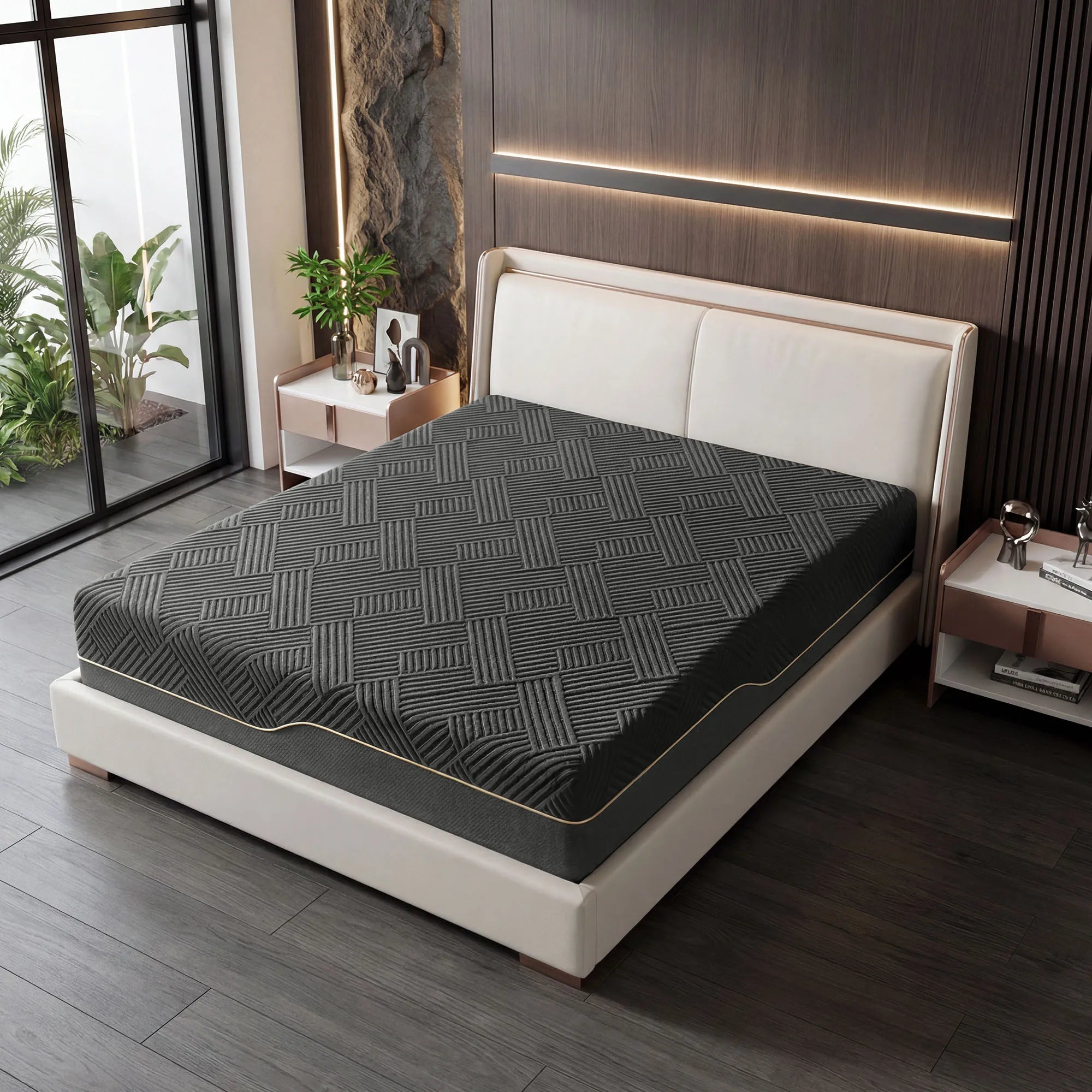 14/12 Inch Extra Firm Queen /King Size Memory Foam Mattress