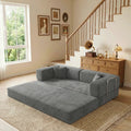 Queen Size Futon Sofa Bed 79" Convertible Couch