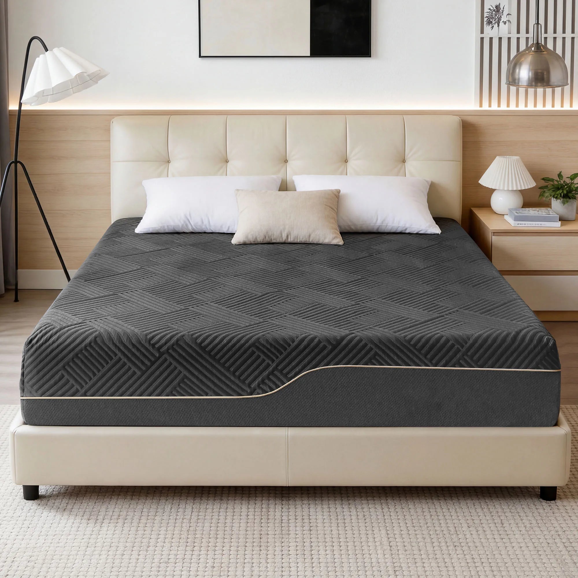 14/12 Inch Extra Firm Queen /King Size Memory Foam Mattress