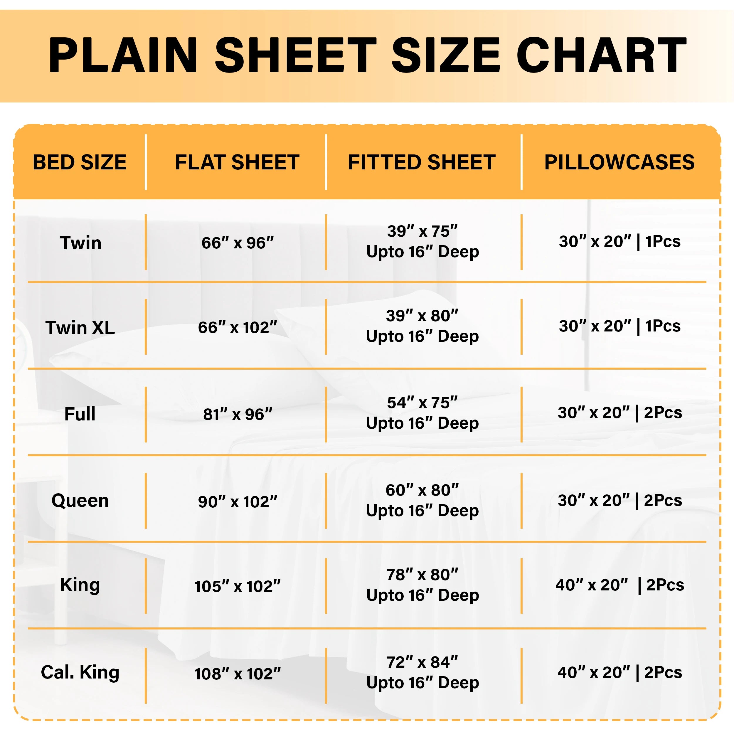 6Pc Brushed Microfiber Solid Sheet Set