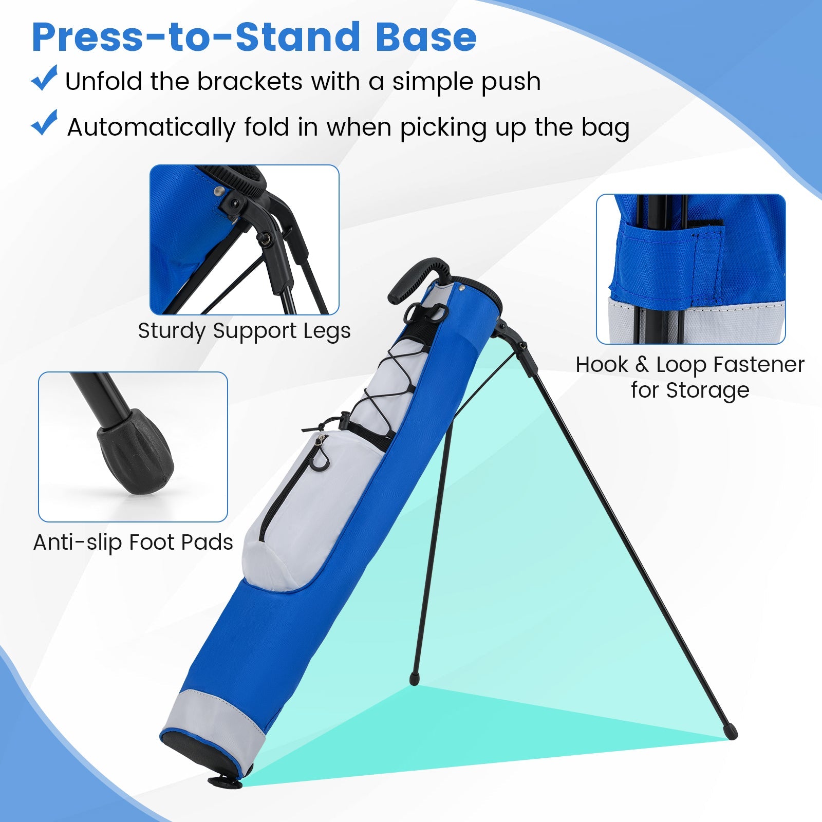 Golf Stand Bag Lightweight Golf Bag for The Driving Range