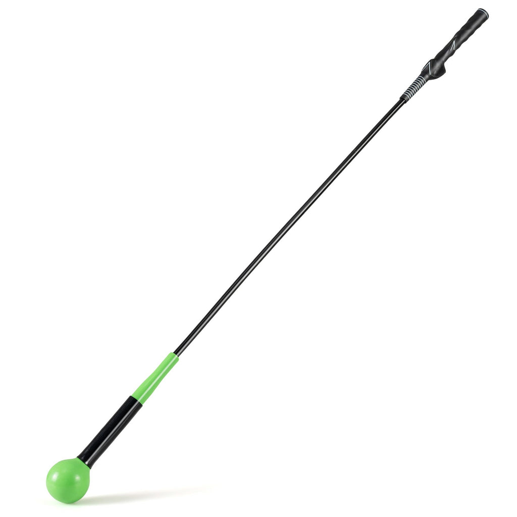 Golf Swing Trainer Aid 47inch/40inch/31.5inch Warm-up Practice Stick with Weighted Head for Grip