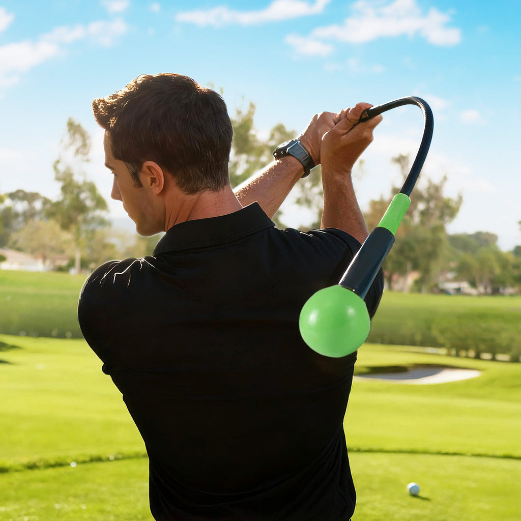 Golf Swing Trainer Aid 47inch/40inch/31.5inch Warm-up Practice Stick with Weighted Head for Grip