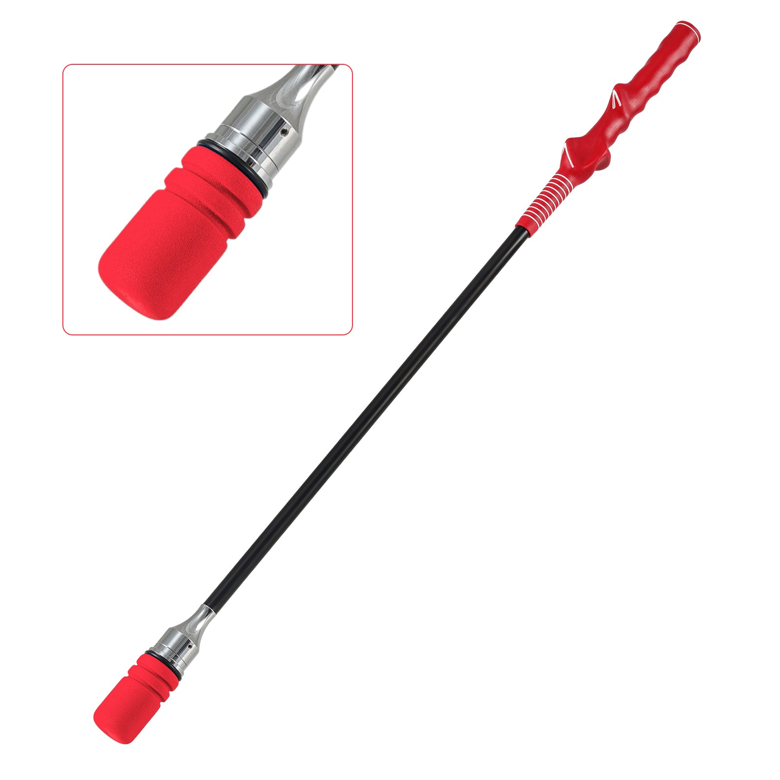 Golf Swing Trainer Click Stick Swing Training Aid for Speed Flexibility Balance