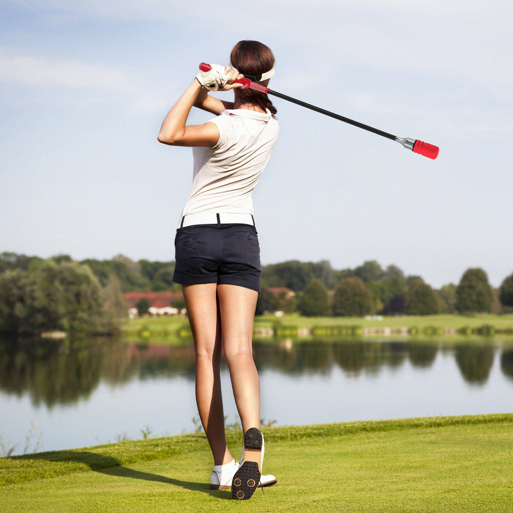 Golf Swing Trainer Click Stick Swing Training Aid for Speed Flexibility Balance