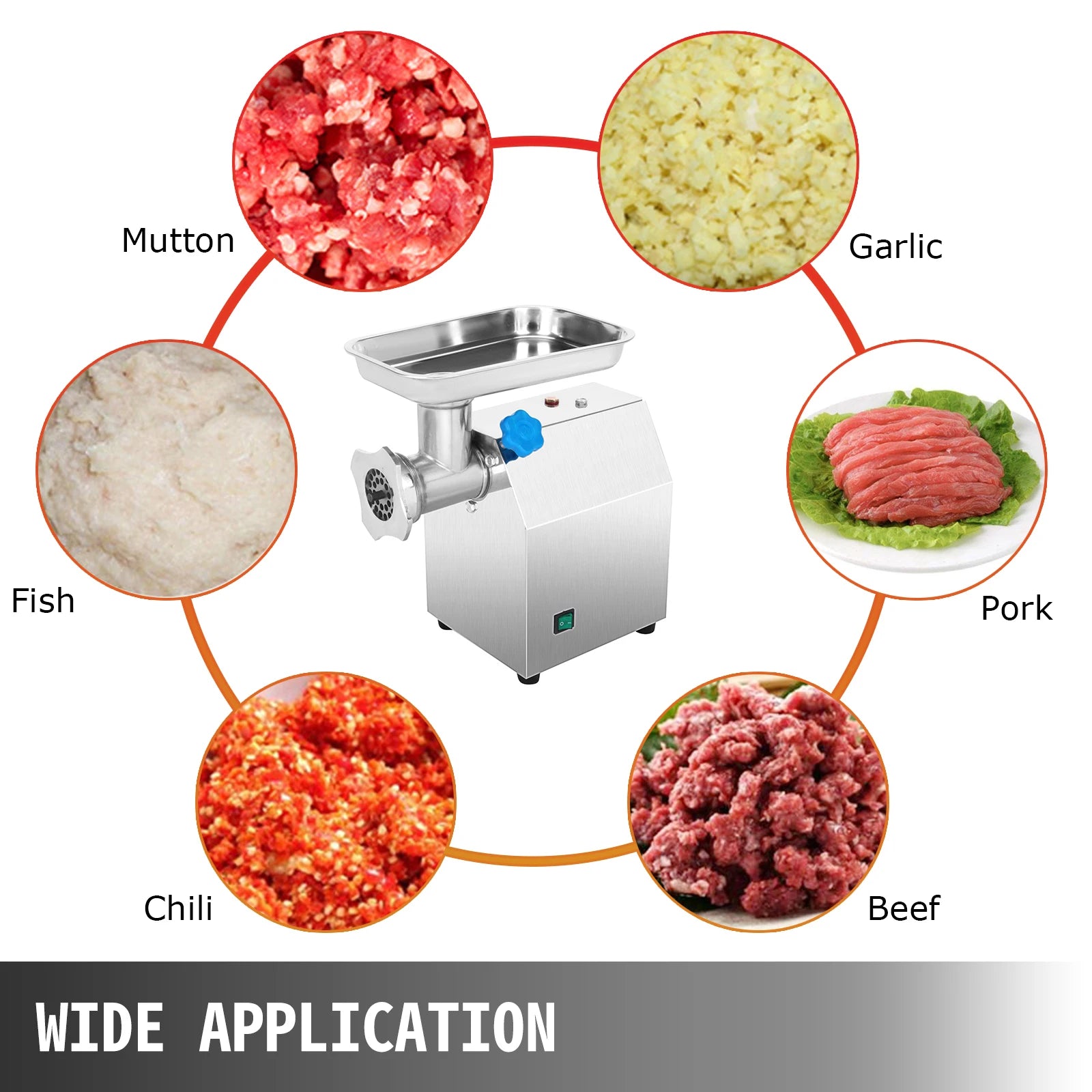 1100W Electric Meat Mincer Grinder