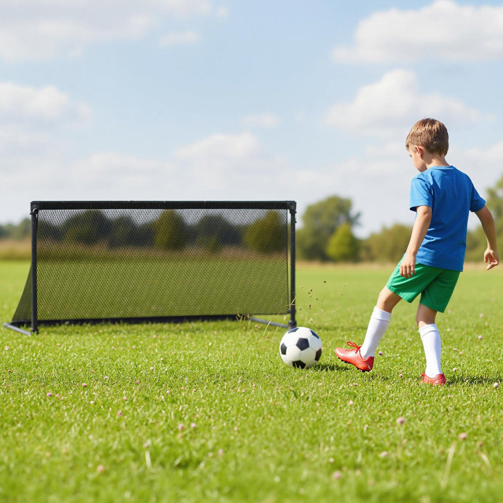 Portable POP Up Toddler Soccer Net with Metal Frame