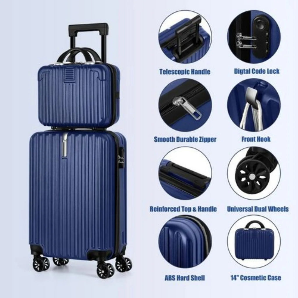 2-Piece Hardshell Luggage Set