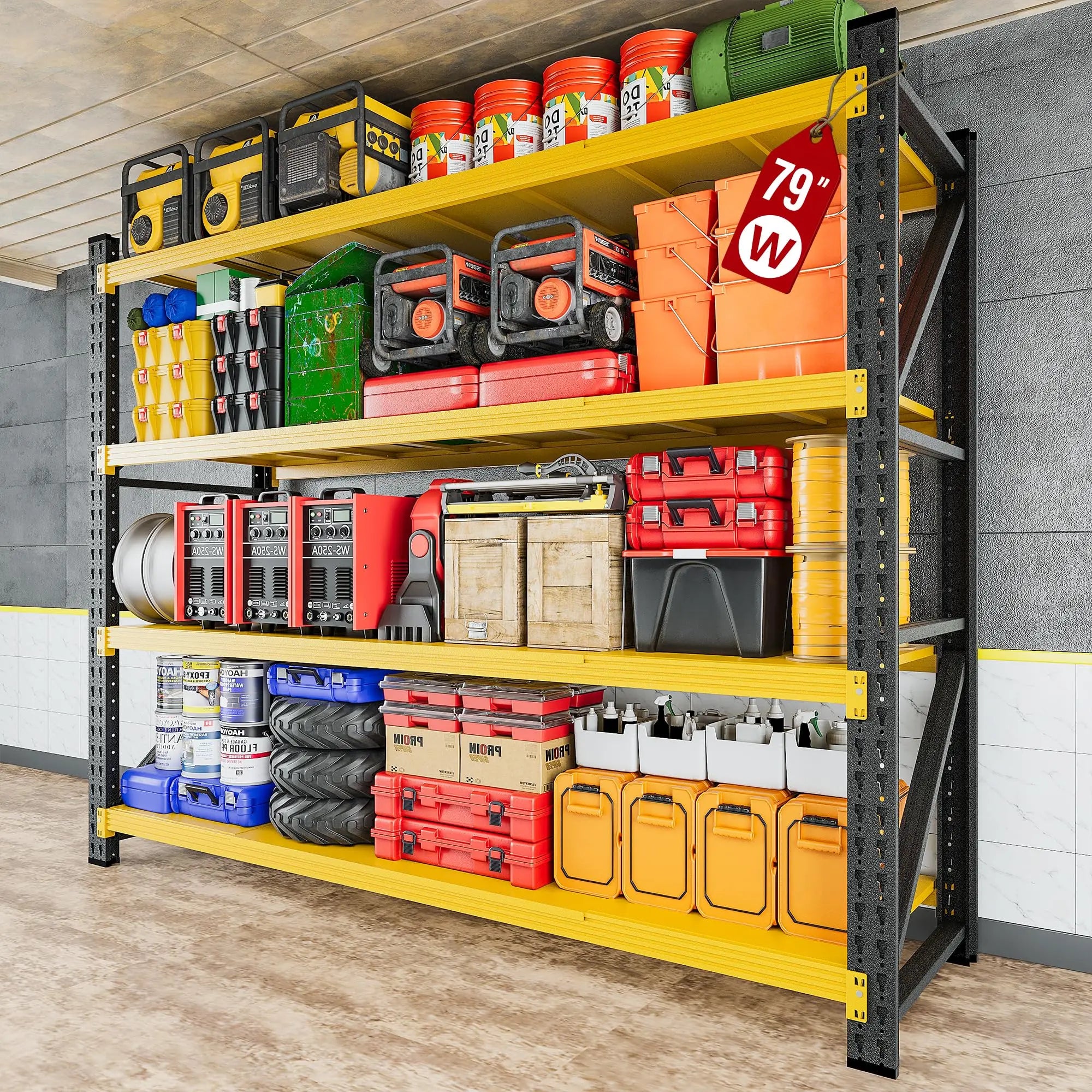 7000LBS Heavy Duty Garage Shelving Units