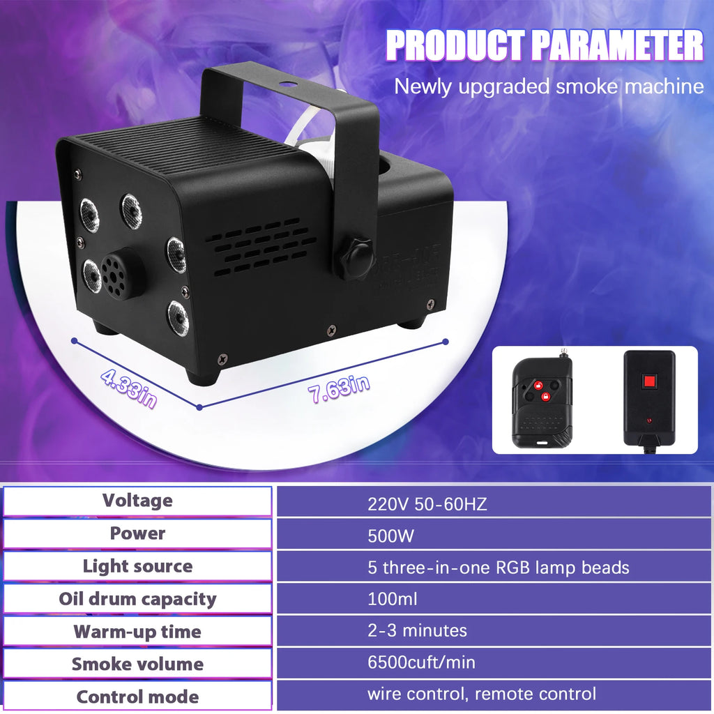 500W Fog Machine