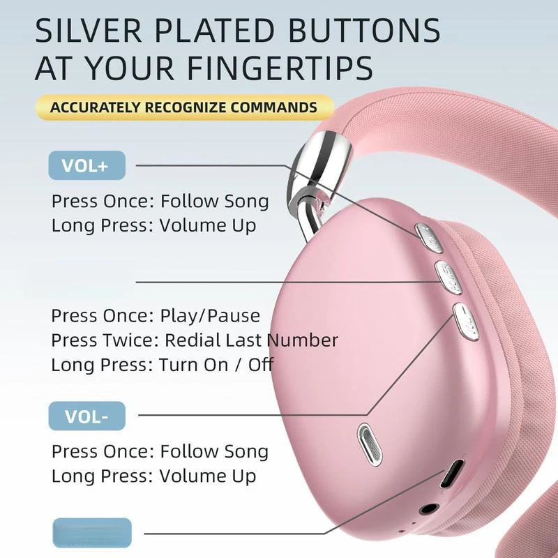 Wireless Bluetooth Headphones