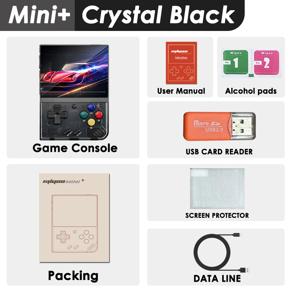 MIYOO Mini Plus Retro Handheld Game Console - Linux System