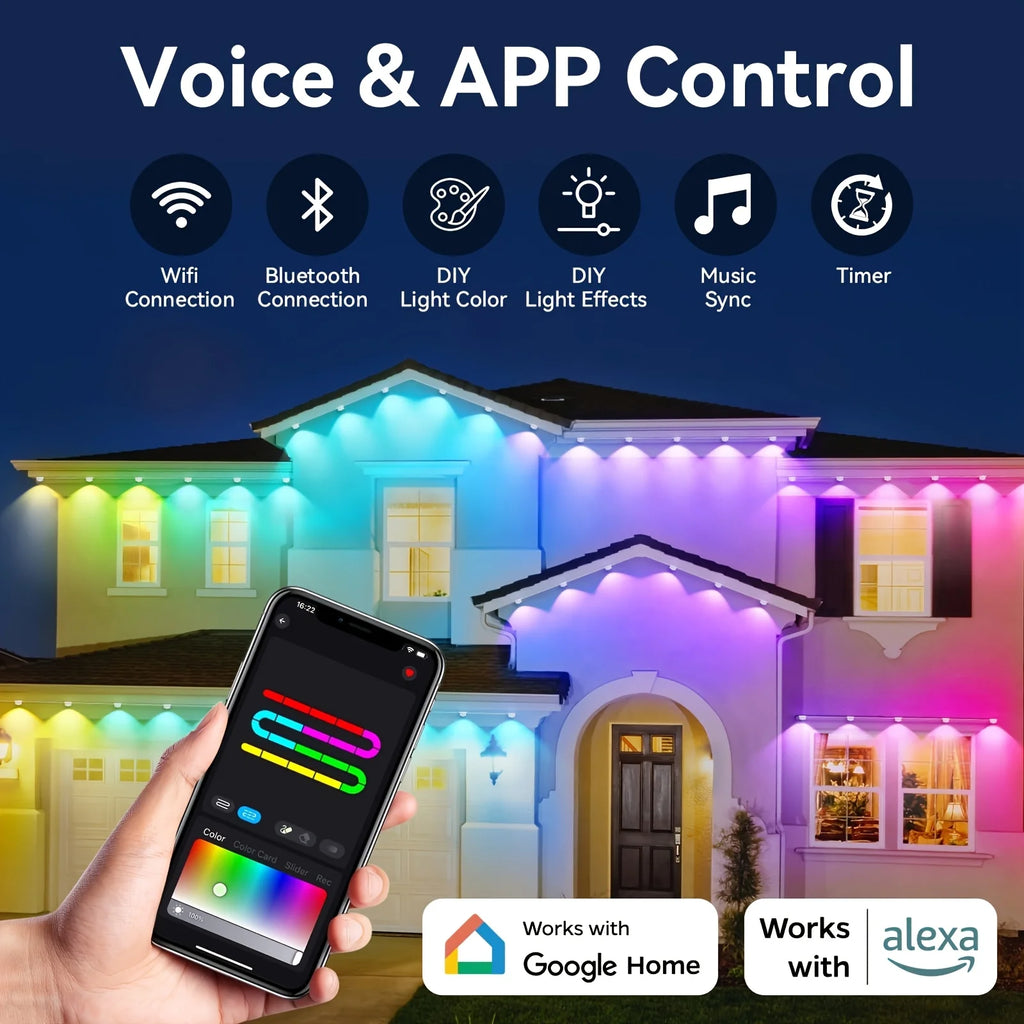 100ft -72 RGB+IC LEDs - 2 pcs