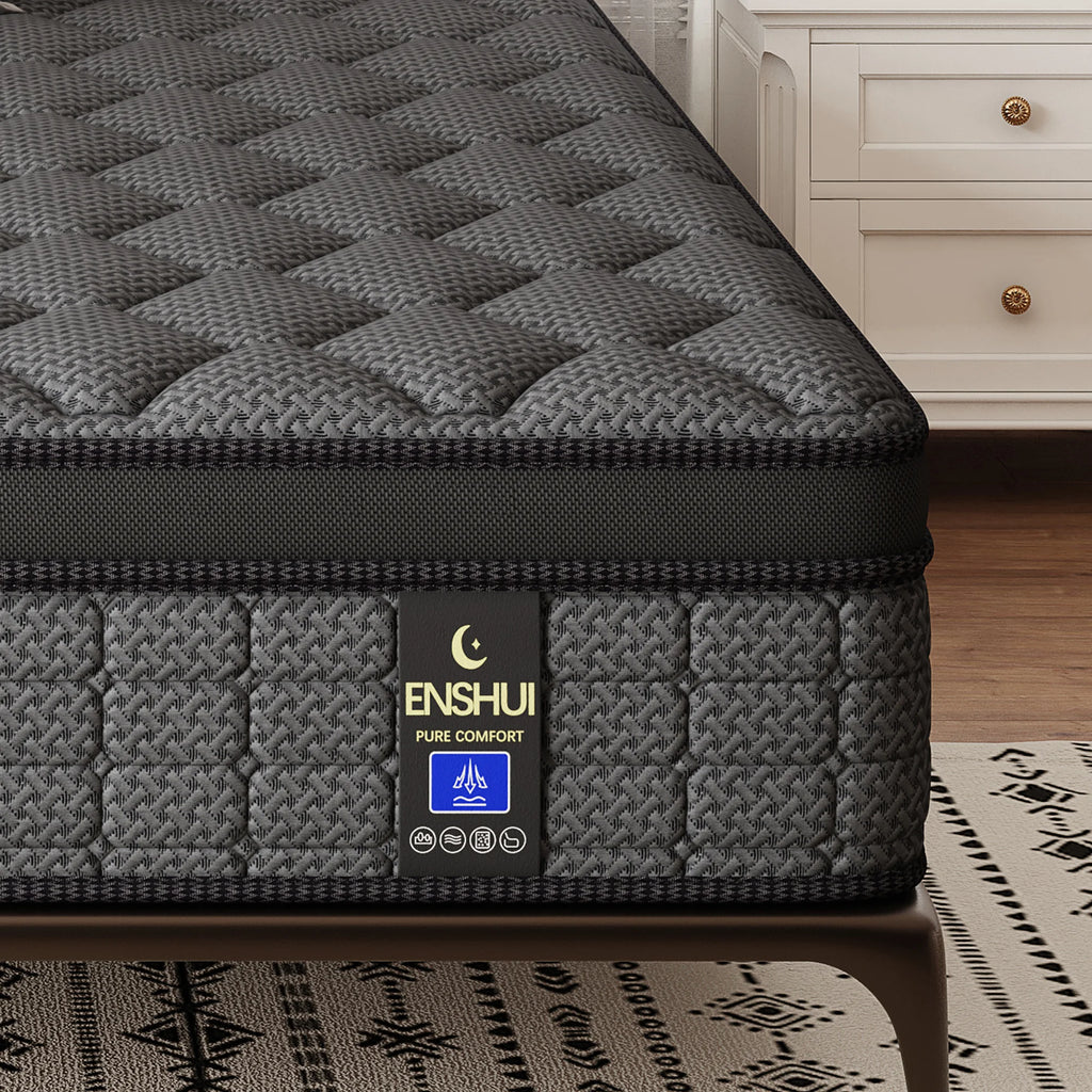 12"14""Gel Memory Foam Hybrid Pocket Spring Mattress