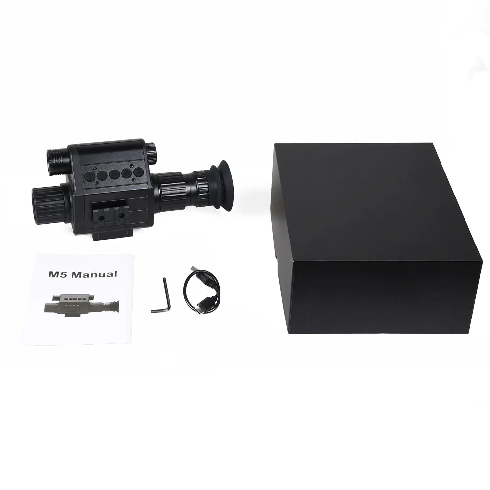 5X Zoom HD 1080P Digital Night Vision Riflescope, Sight Monocular