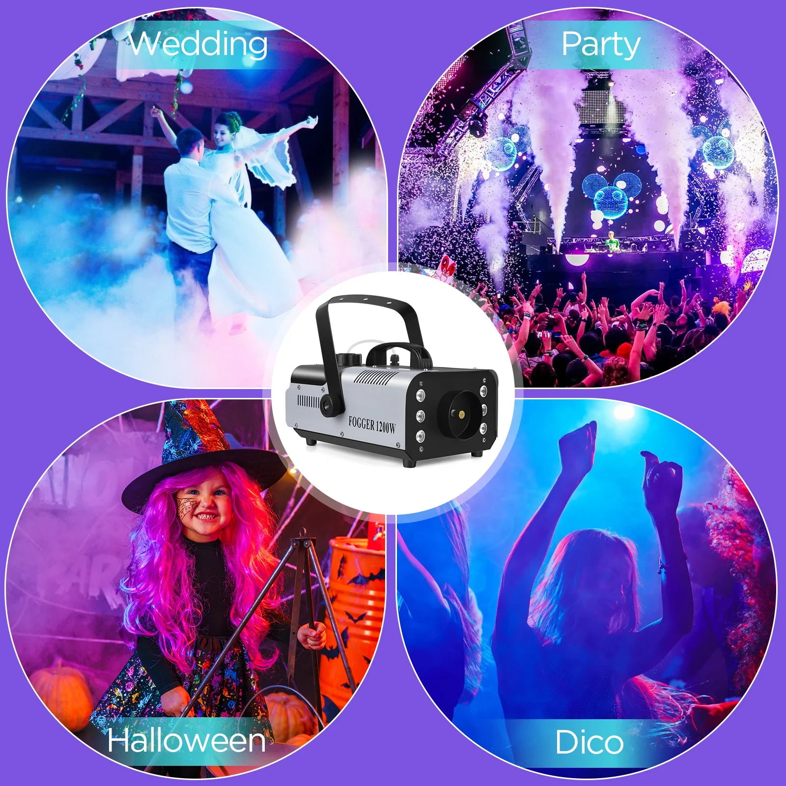 1200W Fog Machine