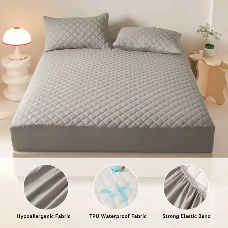 3D Air Fabric Thick Waterproof Mattress Cover