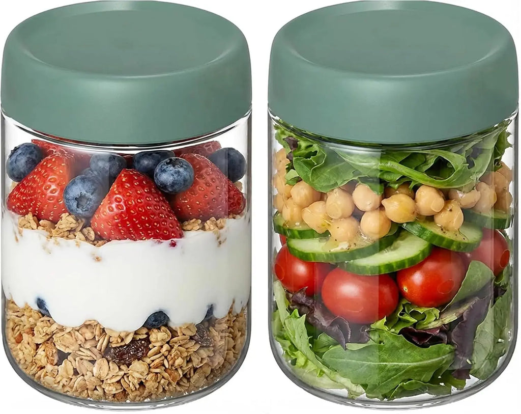 16oz Glass Mason Jars with Lids - Wide Mouth