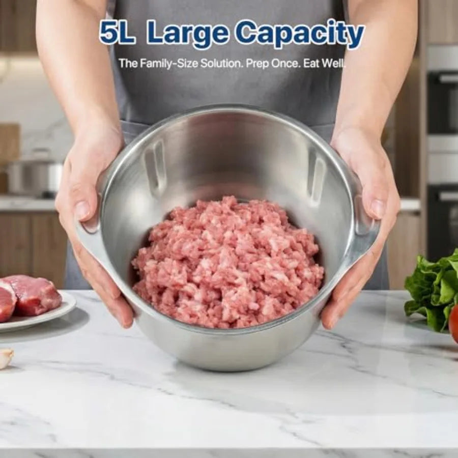 20 Cups Large Capacity Food Processor