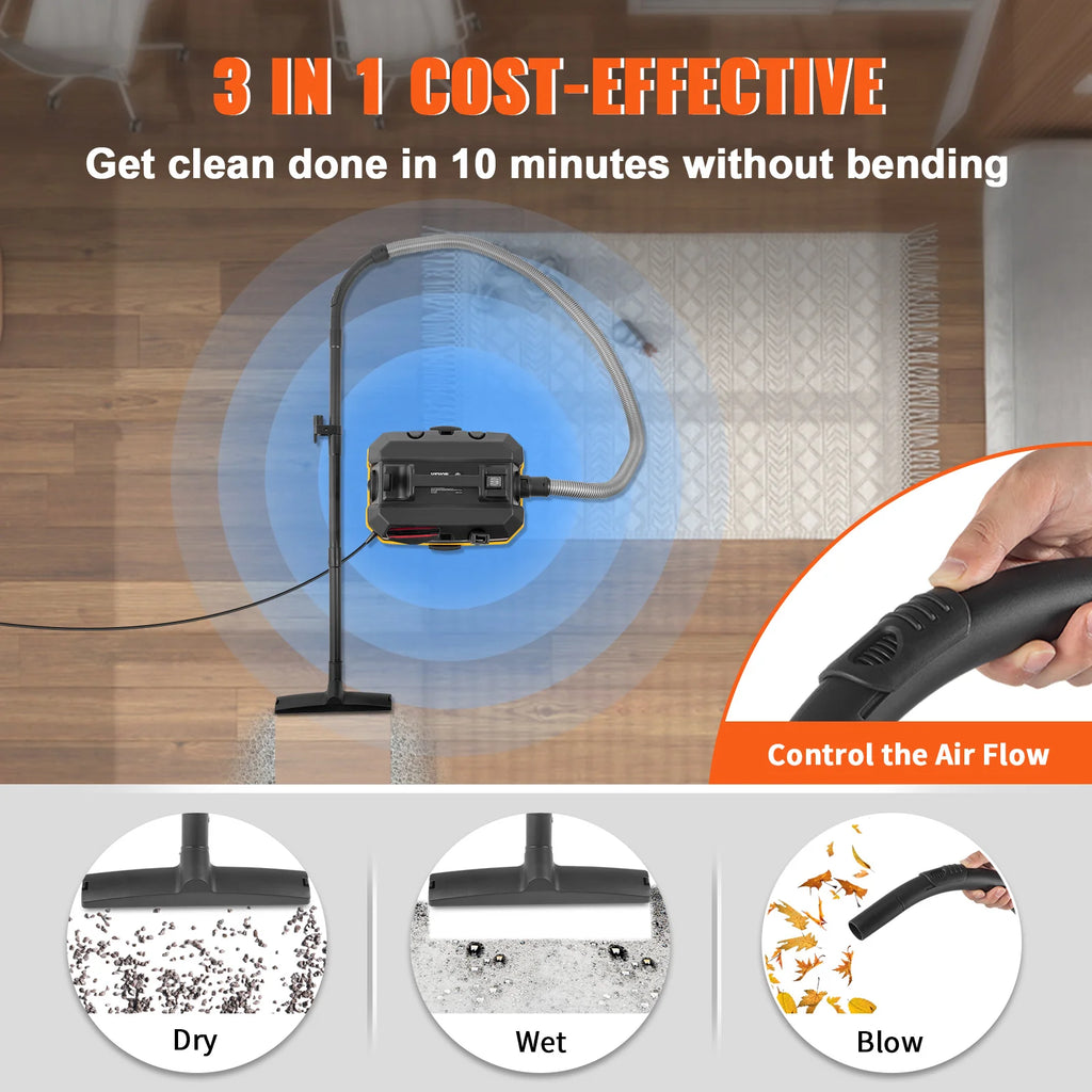 Portable Wet/Dry Vacuum Cleaner
