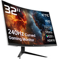 KTC 32" Curved 240Hz Gaming Monitor | 1500R 1080P QHD Immersive Display