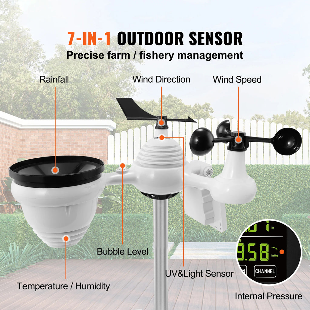7-in-1 Wi-Fi Weather Station