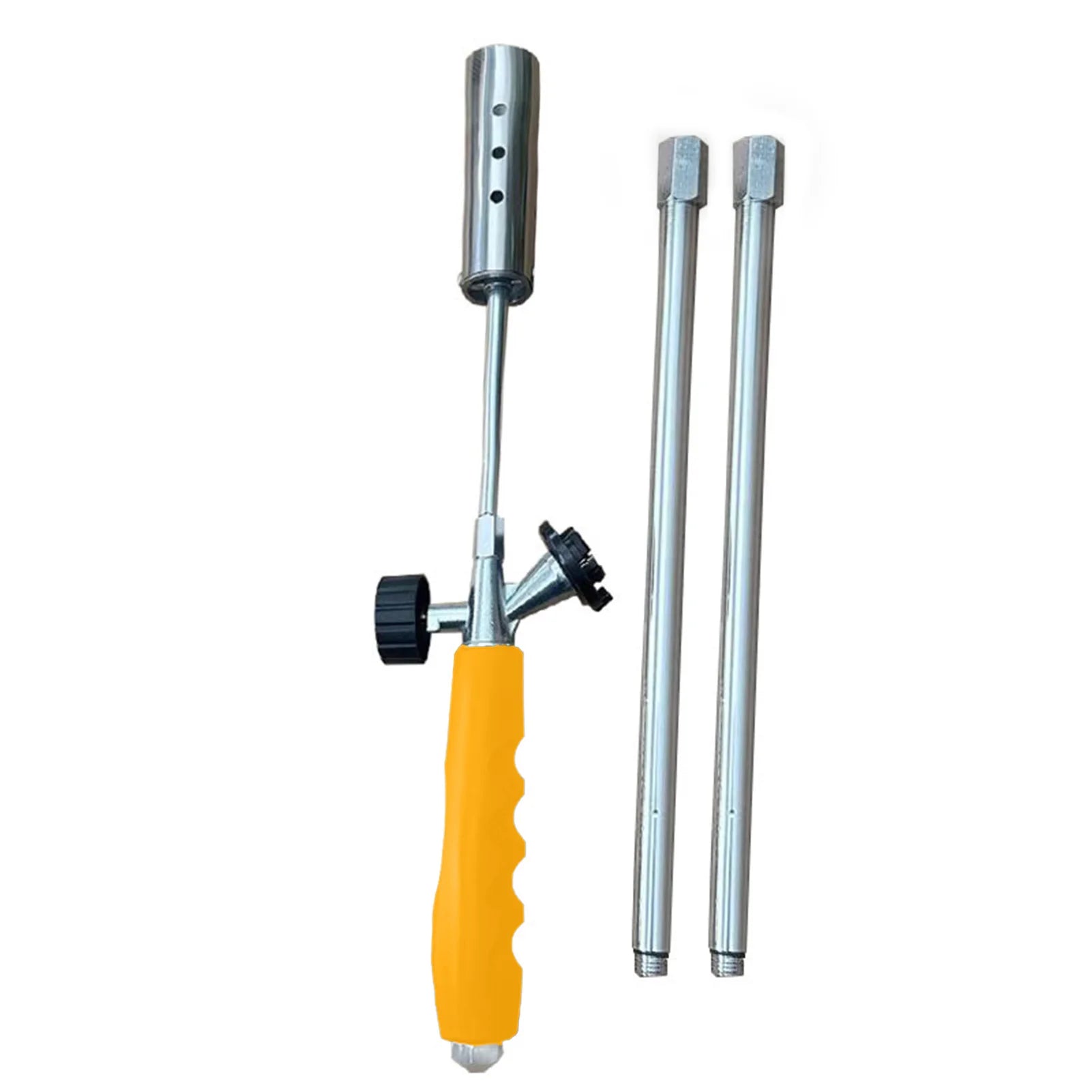 Heavy-Duty Long-Arm Weed Torch | High-Output Outdoor Flamethrower