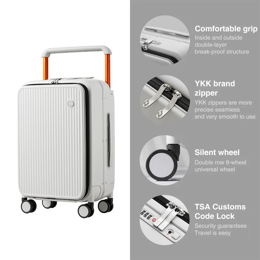 Mixi Front Laptop Pocket Suitcase
