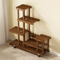 Multi-Layer Wood Plant Stand
