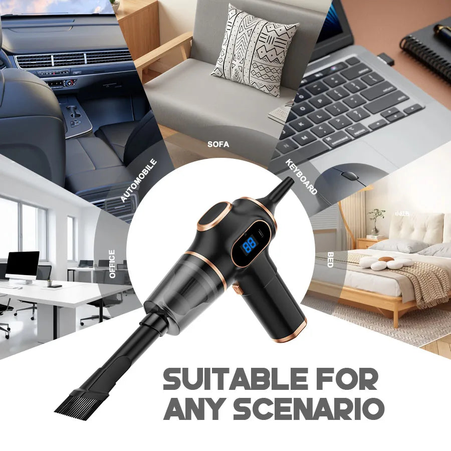 Portable powerful handheld vacuum cleaner