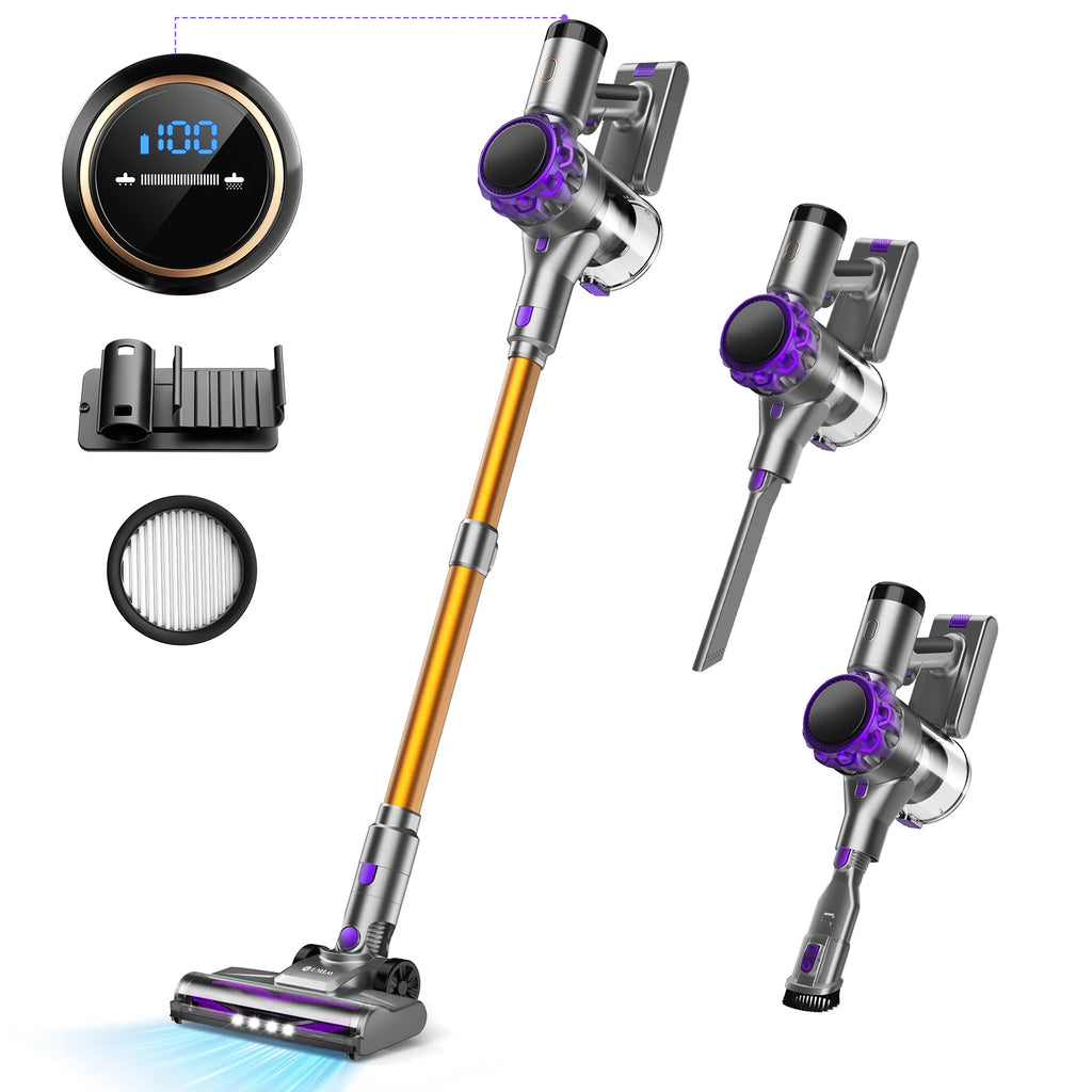 Cordless Vacuum Cleaner for Pet Hair & Carpet