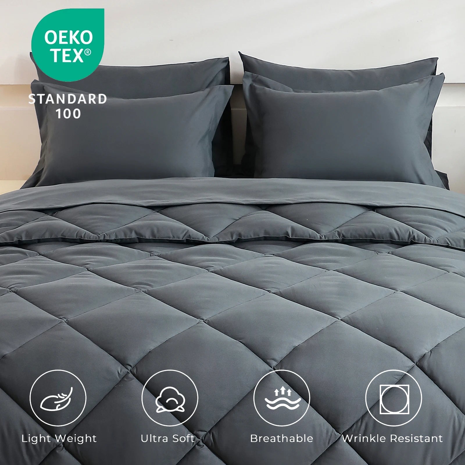 Home Decor Comforter Fitted Sheet Sleeping Sets