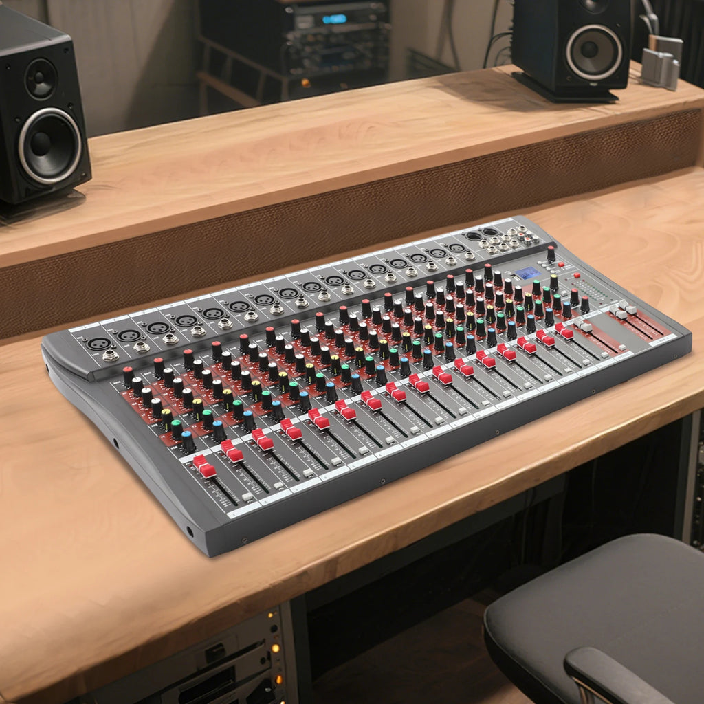 16 Channel Bluetooth Audio Power Mixer