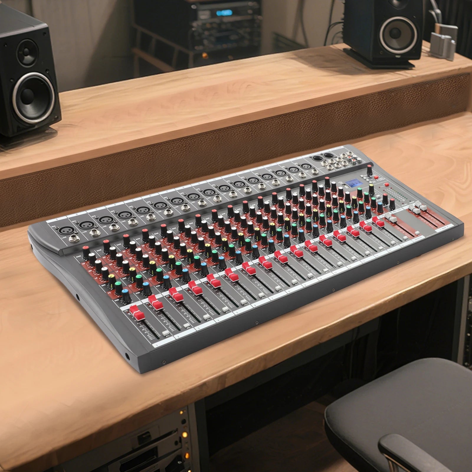 16 Channel Bluetooth Audio Power Mixer