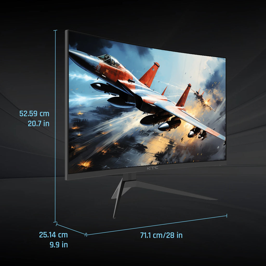 KTC 32" Curved 240Hz Gaming Monitor | 1500R 1080P QHD Immersive Display