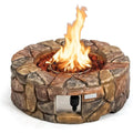 28 Inch Round Propane Gas Fire Pit