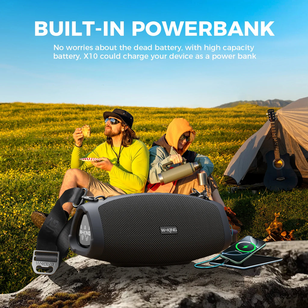 Waterproof Portable Bluetooth Subwoofer Speaker