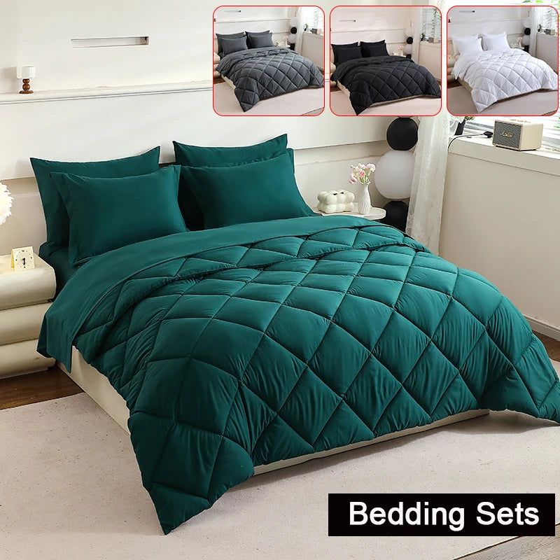 Home Decor Comforter Fitted Sheet Sleeping Sets