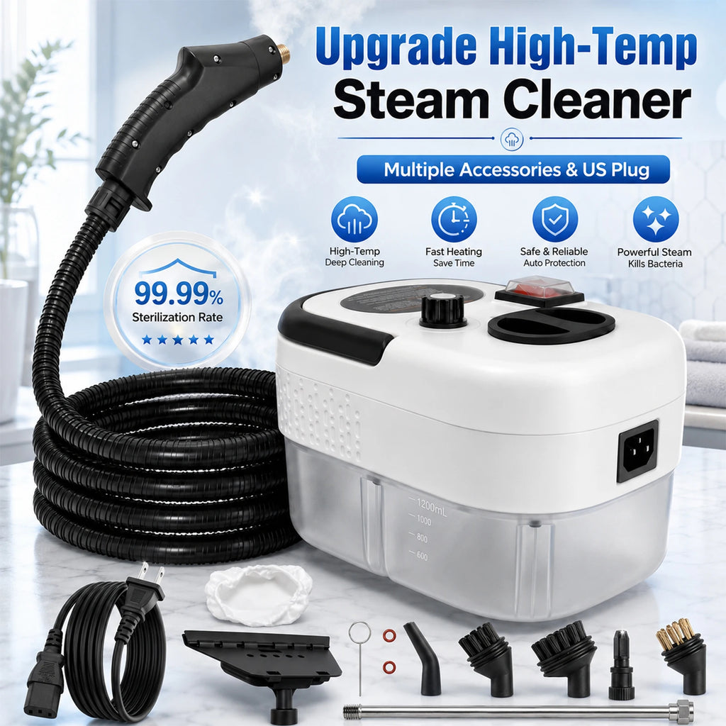 2500W High-Temperature Handheld Steam Cleaner (110V)